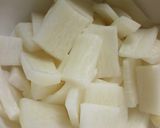 簡単おつまみ②キャベツ長葱大根の甘酢漬け作り方13写真