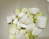 豚ロースと冬瓜のしょうが煮作り方1写真