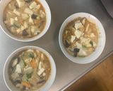 肉無豆腐簡単黒酢ラタトゥイユ味野菜炒作り方16写真