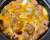 きのこと肉団子と白菜の卵とじ🎵作り方7写真