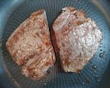 簡単肉料理牛肉ステーキシャリアピンソース作り方5写真