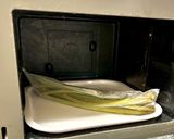 電子レンジでフキの下処理作り方2写真
