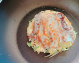 冷やご飯で作る「お好み焼き」作り方7写真