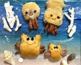 発酵なし、トースターで焼けるタコ&イカのパン作り方6写真