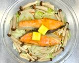 鮭とパック野菜のレンチンちゃんちゃん焼き作り方4写真