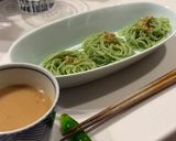 抹茶そうめんと胡麻つけだれ　夏野菜浅漬け作り方8写真