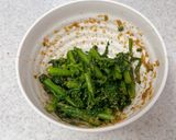 ◎簡単比率の和え衣♪春菊の胡麻和え作り方3写真