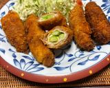 簡単　豚ロース薄切りとアスパラの肉巻きフライ作り方6写真