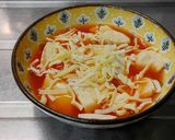 [レンジで] 旨辛 豆腐スープ作り方4写真