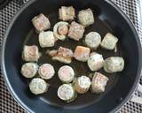 ウインナーin竹輪の揚げない磯辺揚げ。作り方6写真