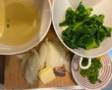 菜花のポタージュ♪作り方1写真