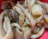 スルメイカの生姜焼き作り方2写真