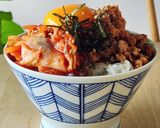 月見そぼろ丼☆今夜の夕食☆簡単☆キムチ作り方2写真