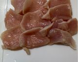 【簡単夕食】柔らか鶏胸肉の旨辛タレ焼き作り方1写真