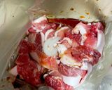 豚こま油淋豚作り方1写真