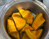 カッテージチーズのかぼちゃサラダ作り方1写真
