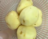 炭火焼鶏のおつまみポテサラ☆作り方1写真