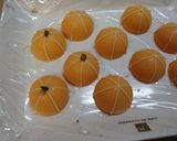 ハロウィン用パンプキンのカップケーキ作り方13写真