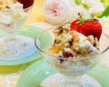 濃厚♪ドライフルーツ入り水きりヨーグルト作り方6写真