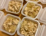 時短幼児食　ひき肉と玉ねぎの甘辛煮冷凍◯作り方5写真