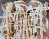 レンジで！長芋とベーコンのマヨチーズ焼き作り方5写真