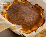 簡単☆混ぜて焼くだけバスクチーズケーキ♪作り方7写真