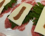 梅肉入り♪大葉とチーズの一口カツ作り方3写真