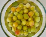 袋で冷凍・保存♪はちみつ梅シロップ作り方1写真