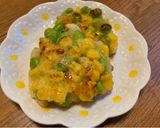 ぷちぷち枝豆コーン焼き作り方6写真