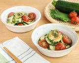 ズッキーニとトマトの青じそさっぱりサラダ作り方4写真
