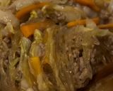 レンチン完成！子供も食べられる白菜春雨作り方5写真