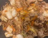 🌟すき焼き風 回鍋肉🥬🥚作り方3写真