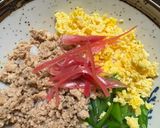 春の三色丼作り方6写真