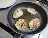 和風おろし鶏肉ハンバーグ作り方6写真