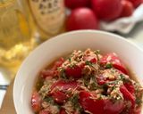 本みりんでツナ入り簡単無限トマト🍅作り方3写真