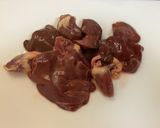 鶏レバーと長ネギのカレー炒め作り方1写真