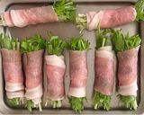 中華風ごまだれ♪水菜の肉巻き作り方3写真
