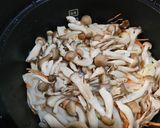 具だくさんホタテ稚貝の炊き込みご飯作り方7写真