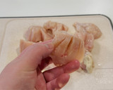 我が家の唐揚げ🌟(鶏胸肉編)作り方1写真