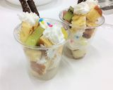 【宮野森小学校】米粉のトライフル作り方19写真