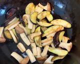 豚肉と茄子ときのこの味噌炒め作り方3写真