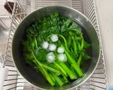 菜花(かき菜)と新玉ねぎのGツナマヨぽん作り方5写真