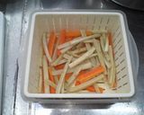 弁当に激うまやみつきゴボウ塩麹かつ作り方3写真