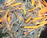 つきこんにゃくの麺つゆ炒め煮作り方2写真