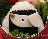 【キャラ弁】かまぼこのワンちゃん弁当作り方5写真