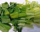 厚揚げと小松菜の甘辛味噌炒め作り方2写真