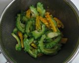 鰻とゴーヤのかき揚げ作り方1写真