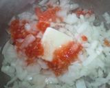 トマトを器に玉ねぎいっぱい☆作り方2写真