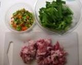 豚キムチチャーハン作り方1写真