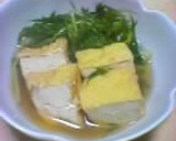 水菜と厚揚げの煮びたし作り方3写真
